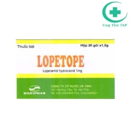 Lopetope Hadiphar - Dự phòng hoặc điều trị mất nước và điện giải